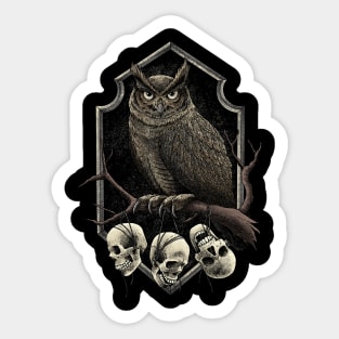 The Owl Sticker